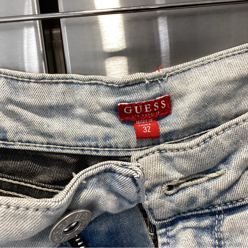 Guess Sky Blue Denim Pants